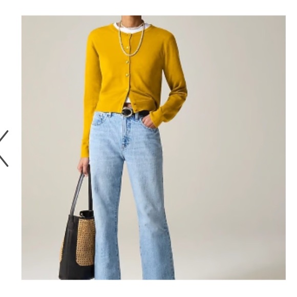 NWT J. Crew Featherweight Cashmere Cardigan size small - Picture 2 of 14